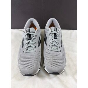 Brooks Ghost 15 Men's Running Shoes Gray 13 2E Wide PowerStep Orthotic Insoles
